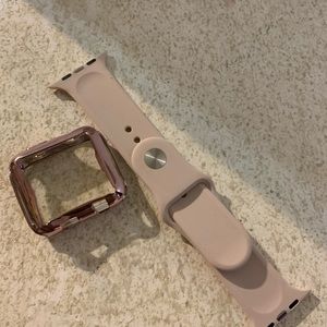 Pink Sand Apple Watch Band 42MM